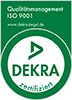 DEKRA zertifiziert – Qualitätsmanagement ISO 9001
